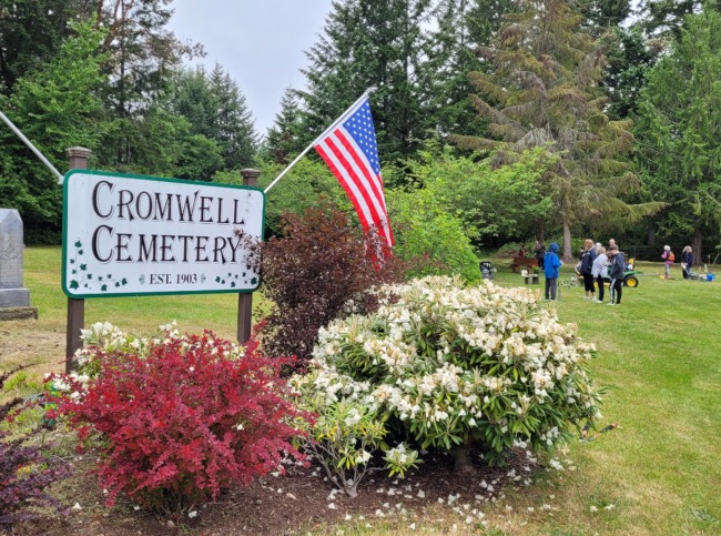 Click to find out more about Cromwell Cemetery 2022 Annual Clean Up Day