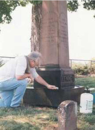 Pamphlet On How to Clean Gravestones